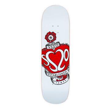 SS20 Heart Pool Bomber Deck - 8.625"