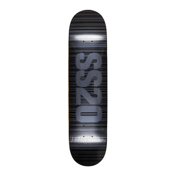 SS20 Ltd Edition Barcode Popsicle Deck - Black/Graphite 8.625"