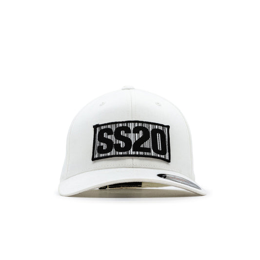 SS20 - Barcode Organic Flexfit Cap White