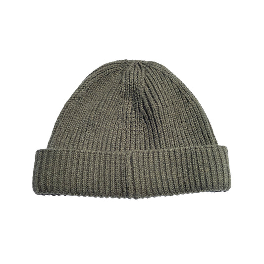 SS20 Che Cornelius Recycled Harbour Beanie - Olive Green