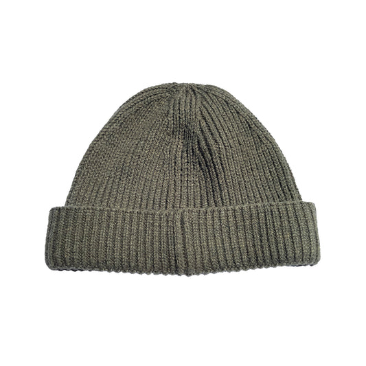 SS20 Che Cornelius Recycled Harbour Beanie - Olive Green