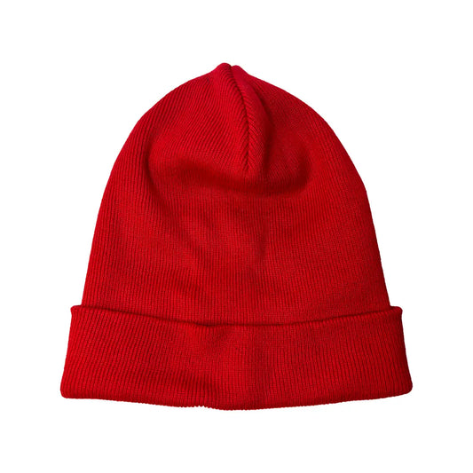 SS20 Che Cornelius Organic Cotton Cuffed Beanie - Red