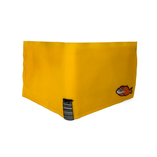SS20 Stoned Fish Recycled Wallet - Yellow