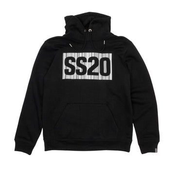 SS20 Original Barcode Hooded Sweatshirt - Black