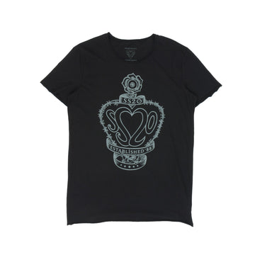 SS20 Heart Logo T-Shirt - Black