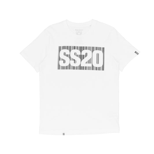 SS20 Barcode T-Shirt - White