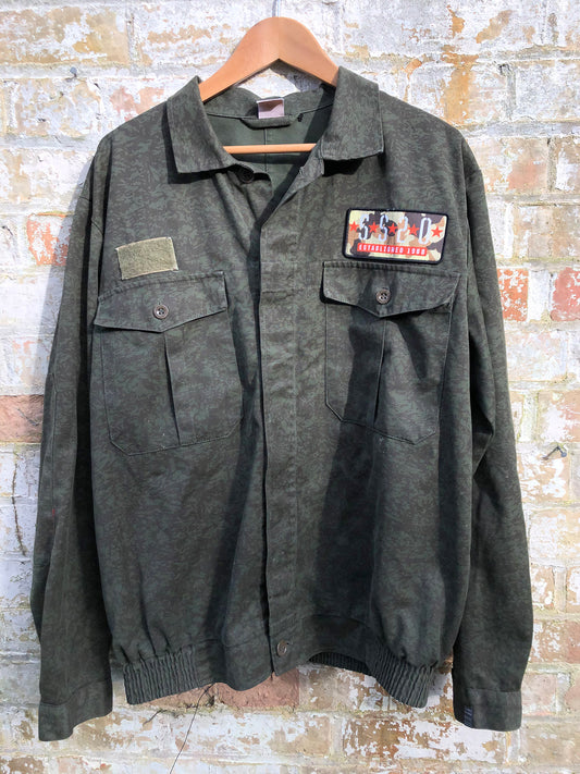 Super Salvage - Kounty Longsleeve Shirt Olive Camo Large