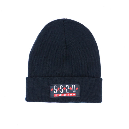 SS20 Beanie - Five Star - Black