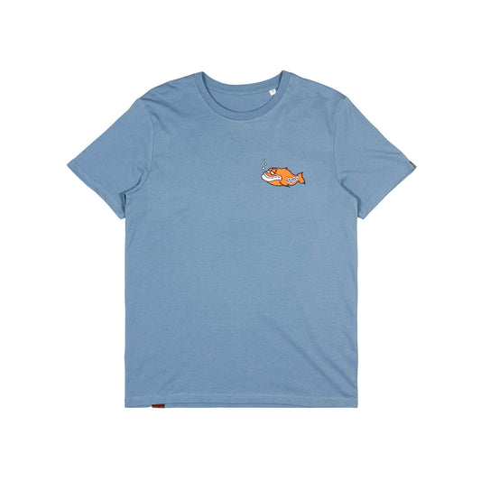 SS20 Big Toxic Fish T-Shirt - Citadel Blue