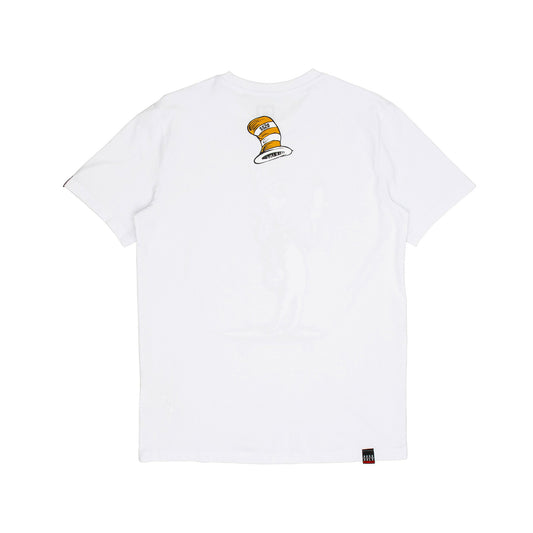 SS20 Cats & Triangles T-Shirt - White