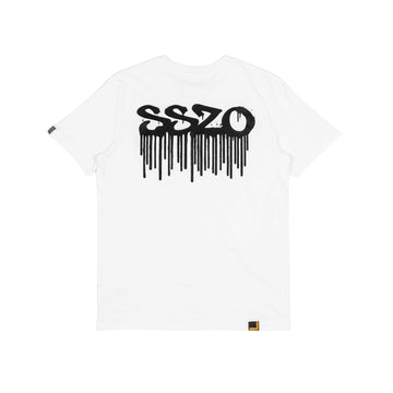 SS20 Spray Drips T-Shirt - White