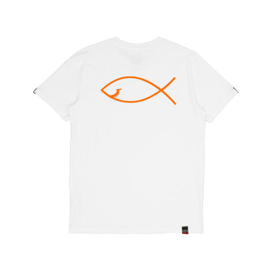 SS20 Toxic Fish T-Shirt - White