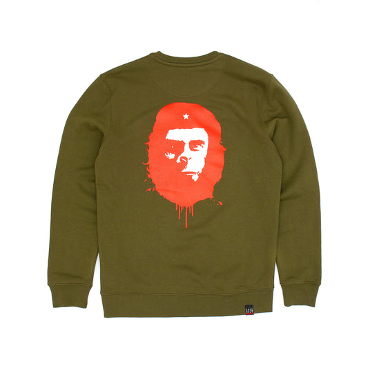 SS20 Che-Cornelius Crew Sweat - British Khaki