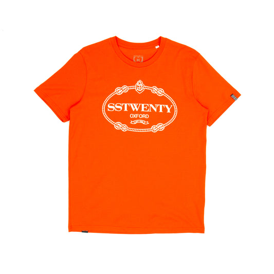 SS20 Nautical T-Shirt - Tangerine
