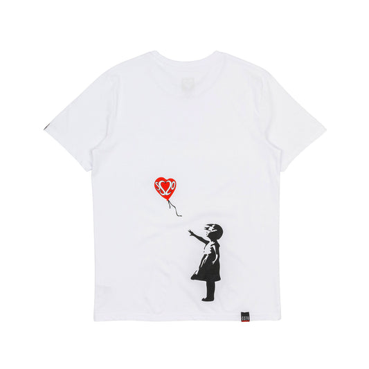 SS20 Red Balloon T-Shirt - White