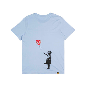 SS20 Red Balloon T-Shirt - Sky Blue