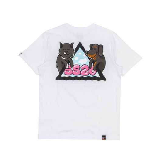 SS20 Cats & Stanley T-Shirt - White