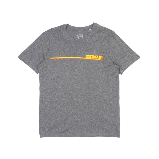 SS20 Three Lines T-Shirt - Mid Heather Grey