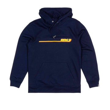 SS20 Three Lines Hooded Sweatshirt - Navy