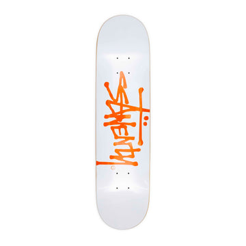 SS20 SSTWENTY Logo Popsicle Deck - White/Orange