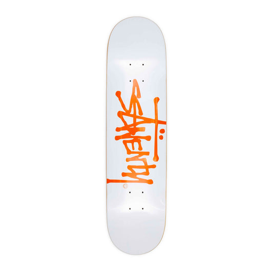 SS20 SSTWENTY Logo Popsicle Deck - White/Orange