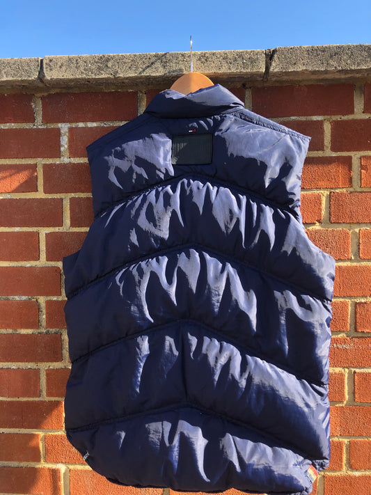 Super Salvage - Tommy Hilfiger Gillet Blue Large
