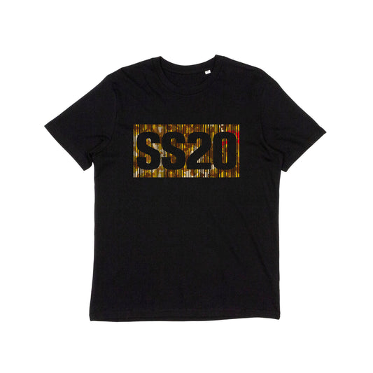 SS20 - Barcode - Desert Camo - Black T-Shirt