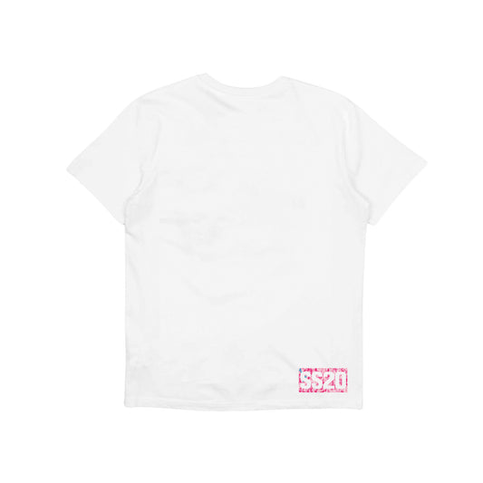 SS20 - Barcode - Pink Camo - White T-Shirt