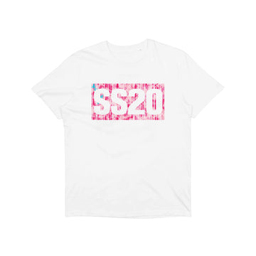 SS20 - Barcode - Pink Camo - White T-Shirt
