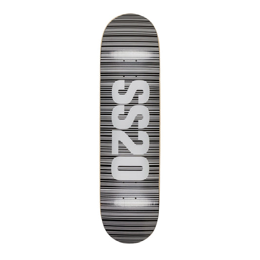 SS20 Ltd Edition Barcode Popsicle Deck - Black/Silver 8.625"