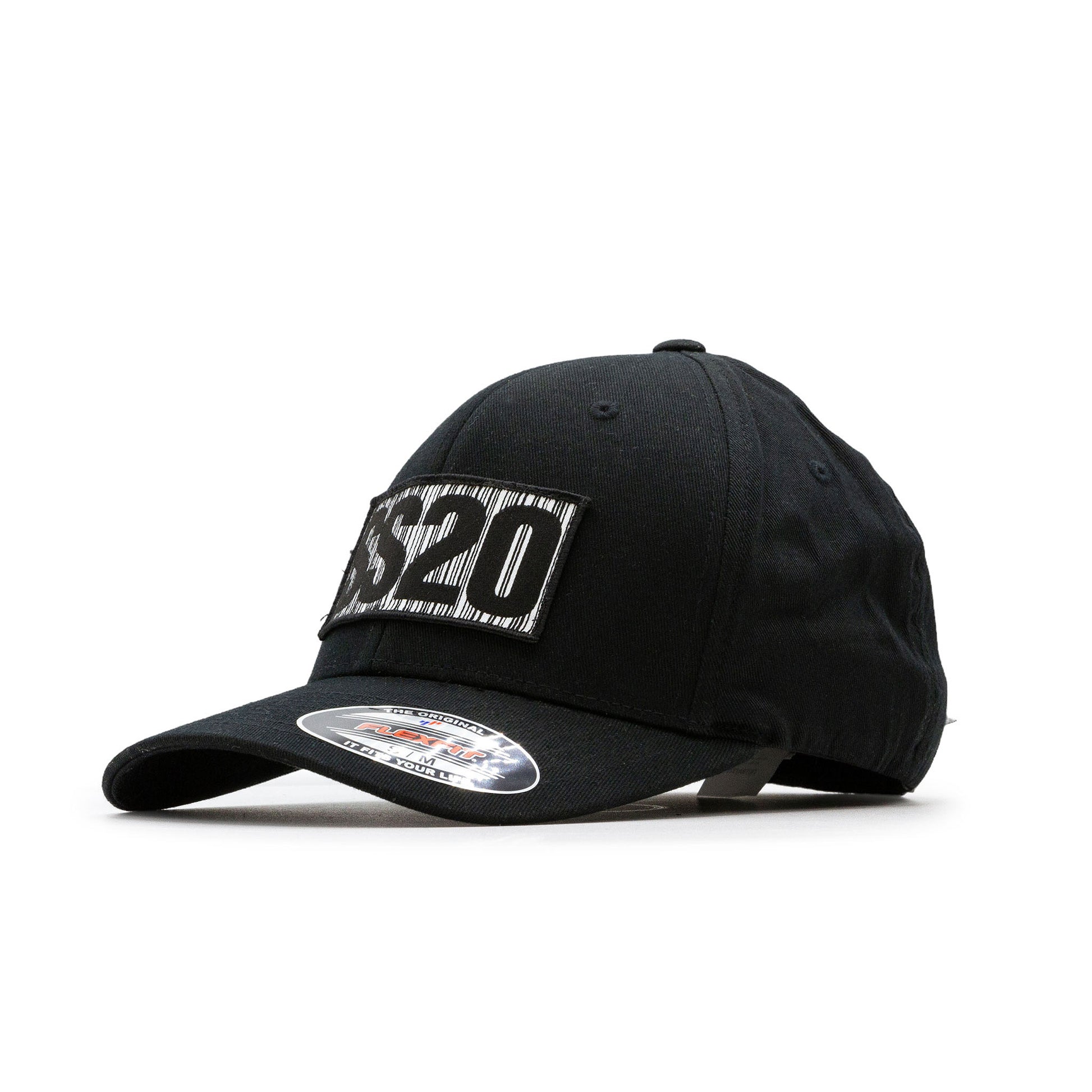 SS20 - Barcode Organic Flexfit Cap Black – weareSS20