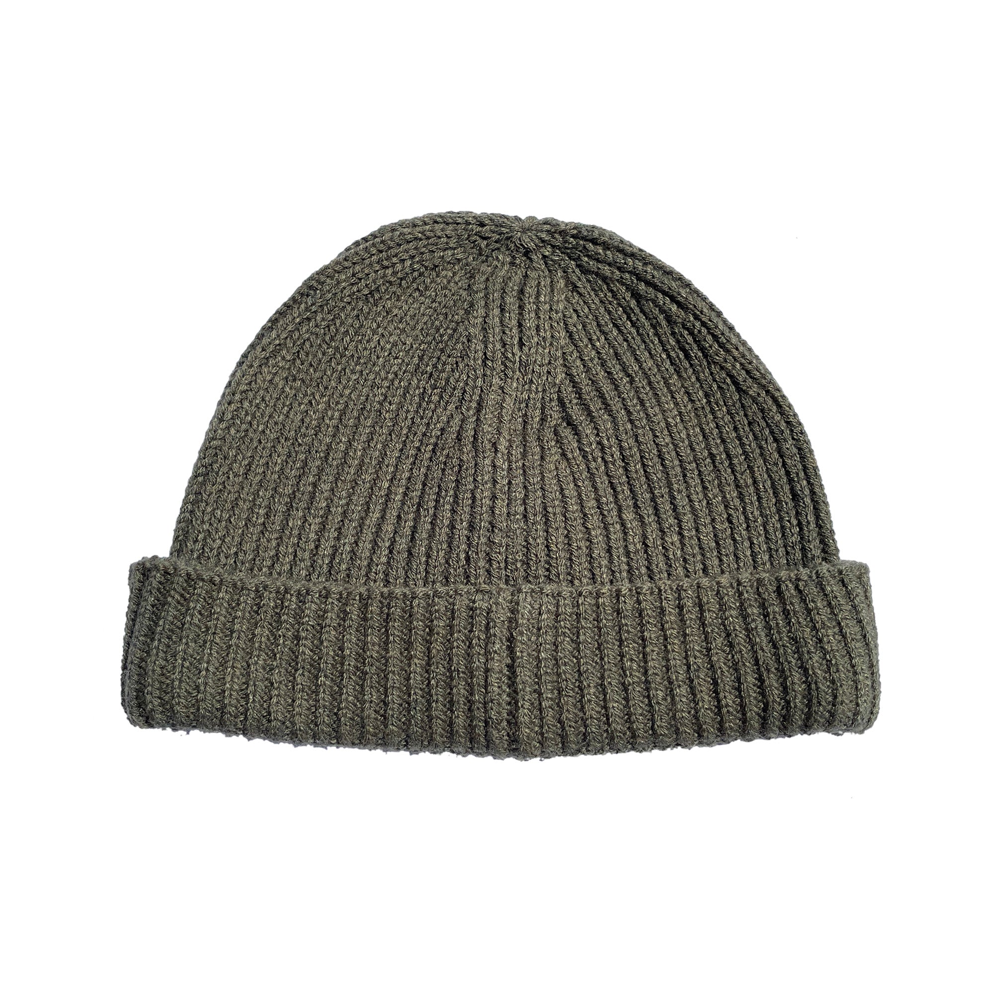 SS20 Basic Tab Recycled Harbour Beanie - Olive Green