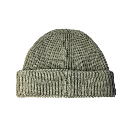 SS20 Basic Tab Recycled Harbour Beanie - Light Grey