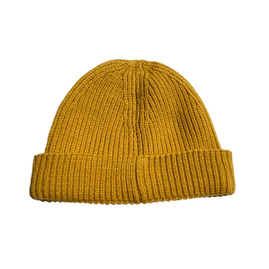 SS20 Stoned Fish Recycled Harbour Beanie - Mustard