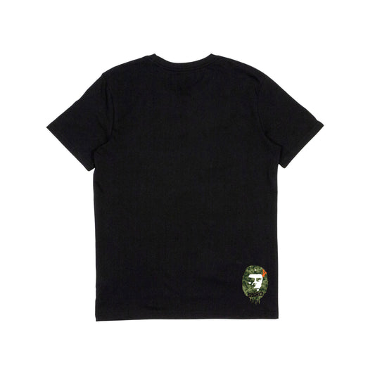 SS20 - Che Cornelius - Khaki Green Camo - Black T-shirt