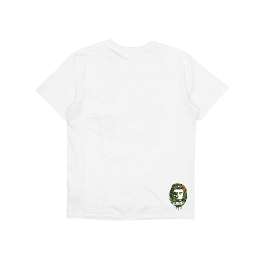 SS20 - Che Cornelius - Khaki Green Camo - White T-shirt