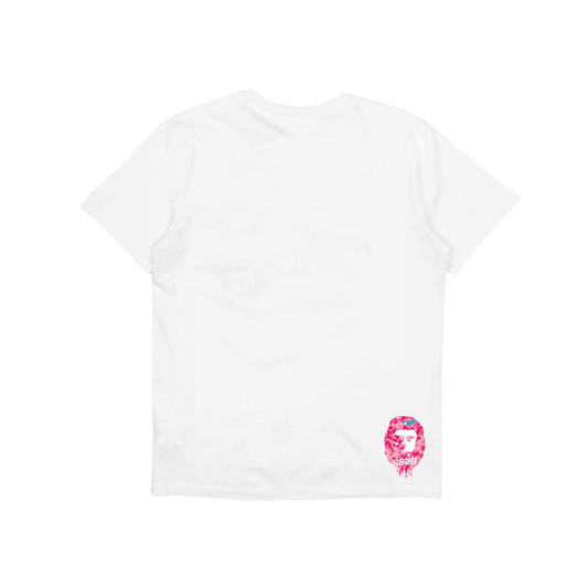 SS20 - Che Cornelius - Pink Camo - White T-shirt