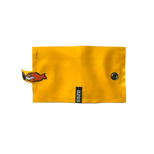SS20 Stoned Fish Recycled Wallet - Small - Yellow