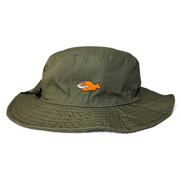 SS20 Toxic Fish Bucket Hat - Olive Khaki