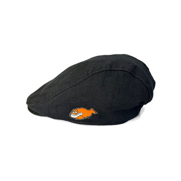 SS20 Toxic Fish Tweaky Blinder Flat Cap - Black