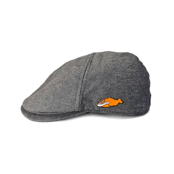 SS20 Toxic Fish Tweaky Blinder Flat Cap - Blue Linen