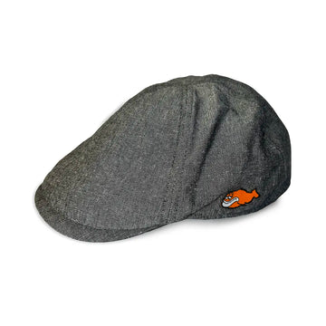 SS20 Toxic Fish Tweaky Blinder Flat Cap - Grey