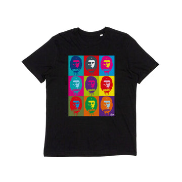 SS20 - Multi Che Cornelius-Portrait - Black T-shirt