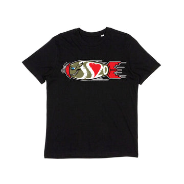 SS20 - Spray Can Rocket - Black T-shirt
