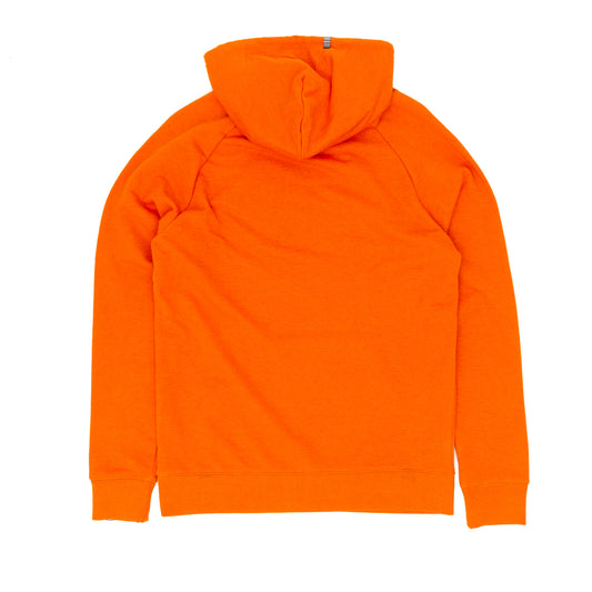 SS20 Barcode Hooded Sweatshirt - Orange Heather/Black