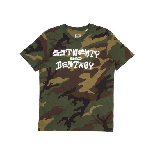 SS20 - SSTWENTY & DESTROY T-Shirt - Camo