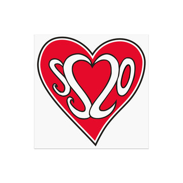 SS20 Simple Heart Sticker