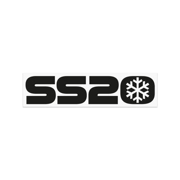 SS20 Snowflake Sticker - White