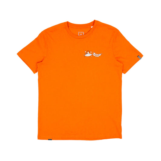 SS20 Spaceman T-Shirt - Tangerine