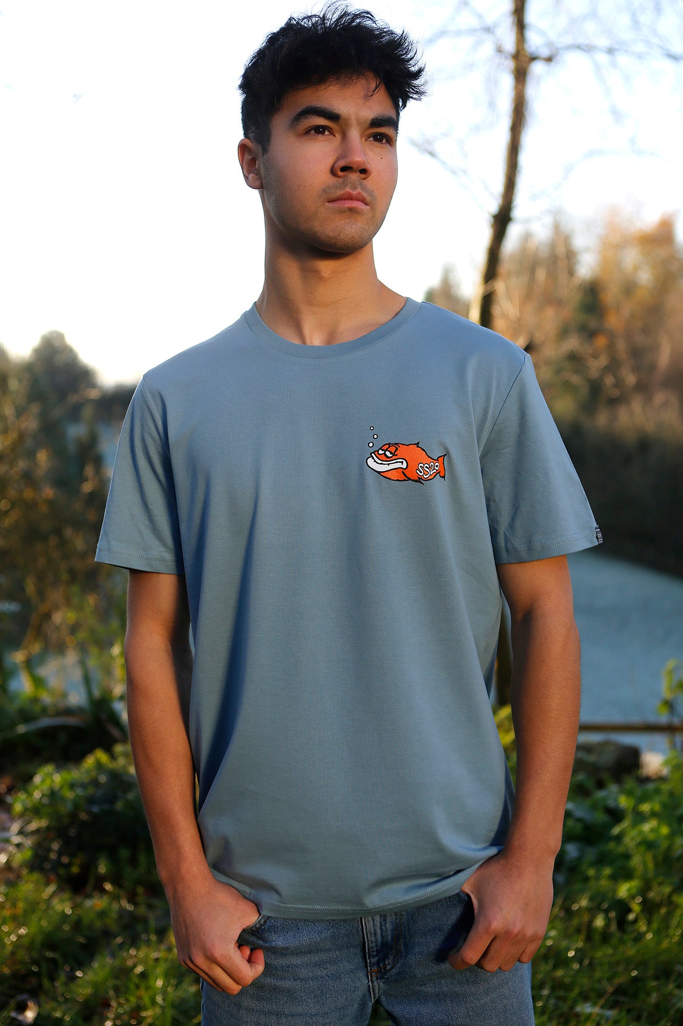 SS20 Big Toxic Fish T-Shirt - Citadel Blue – weareSS20